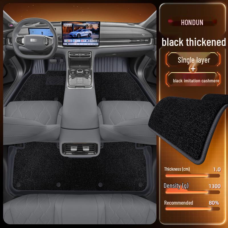 Floor Mats for Geely Galaxy A7 (2025) - TPE Car Interior Modification Accessory
