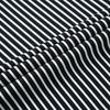 Classic Stripe Ice Silk High Elasticity Men's Summer Round Neck Short-sleeved T-shirt