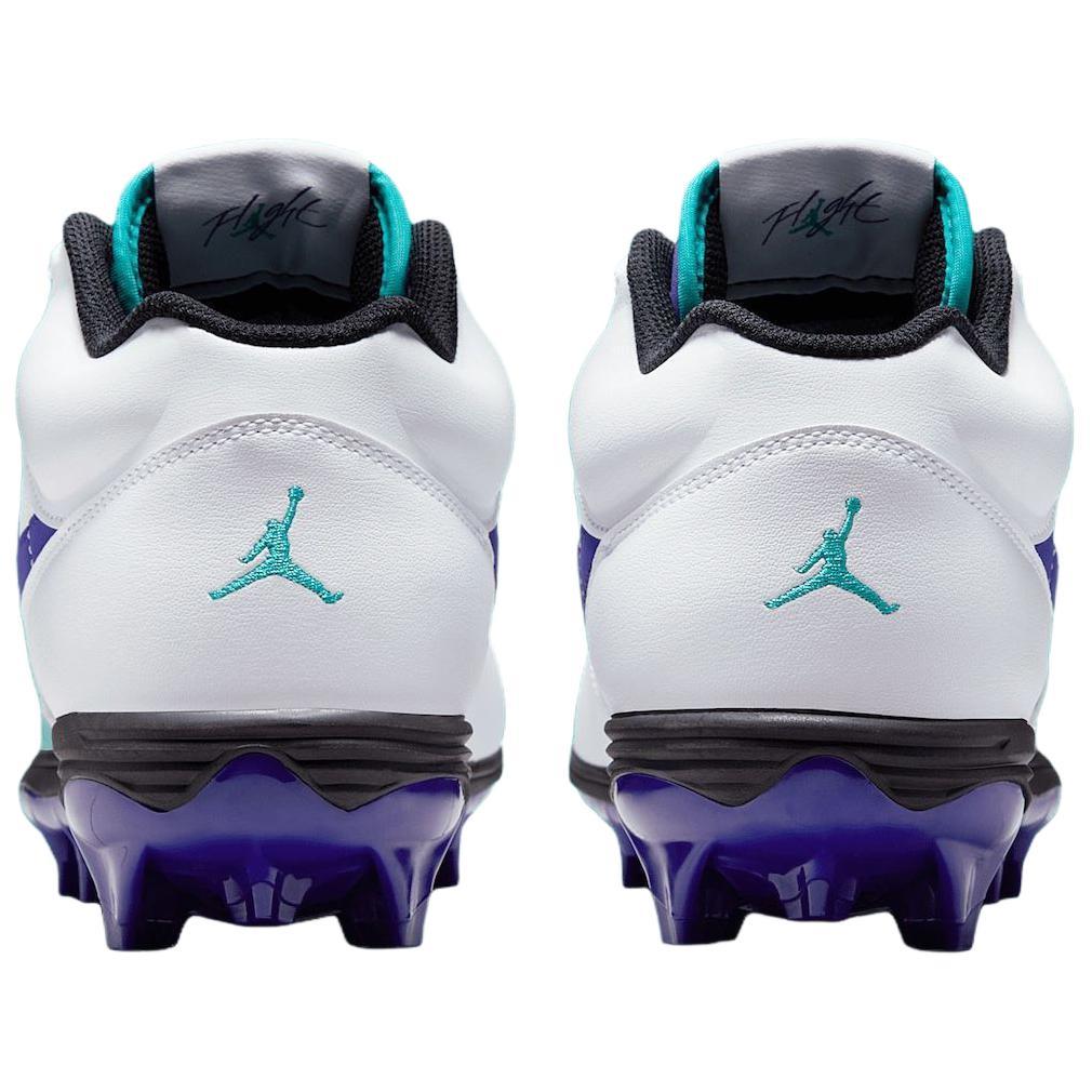 Air Jordan Stadium 90 Cleat 'Grape' (Unisex) White / New Emerald / Black / Grape Ice Soccer Shoes HQ0210 105