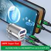 Usb C Car Charger Mini Metal Super Fast Charging Adapter Type C For Iphone 14 13 12 Pro Max 11 8 Plus Ipad Huawei Xiaomi Samsung
