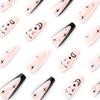 Cross-Border Wearable Nail Art: Super Long Press-On False Nail Tips