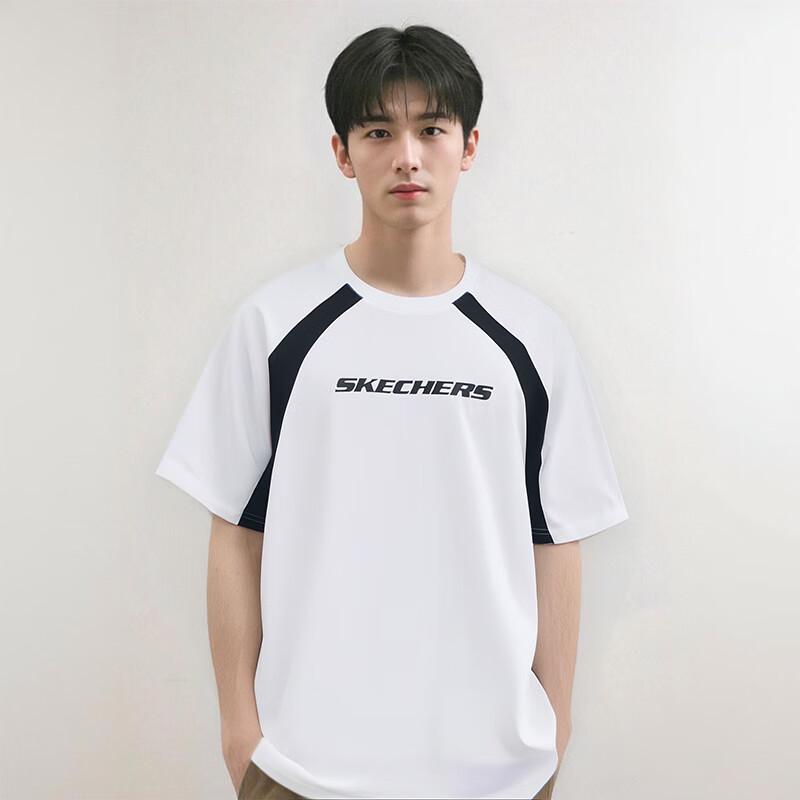 Skechers Men's Short Sleeve Round Neck T-Shirt