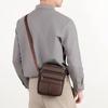 Vintage Leder Umhängetasche für Herren – Klassische Messenger Crossbody Tasche für Business Casual & Reisegebrauch