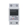 Single-phase Electric Energy Meter Rail Type Intelligent Digital Display Meter 220V High-precision Electric Meter 2P Instrument