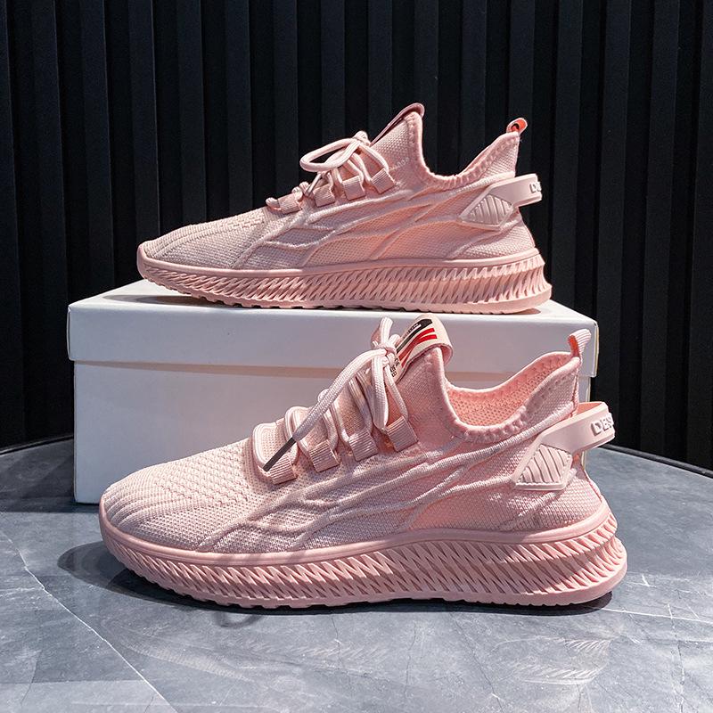 Women's 2024 Spring Flyknit Coconut Sneakers: Korean Style Casual Running Shoes F8801