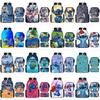 Disney Stitch School Backpack Oxford Cloth Lightweight Breathable Bookbag For Kids