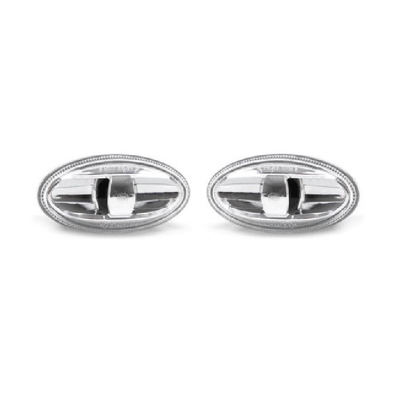Toyota Aygo Side Indicators Set With Bulbs Clear 14- Repeaters Pair