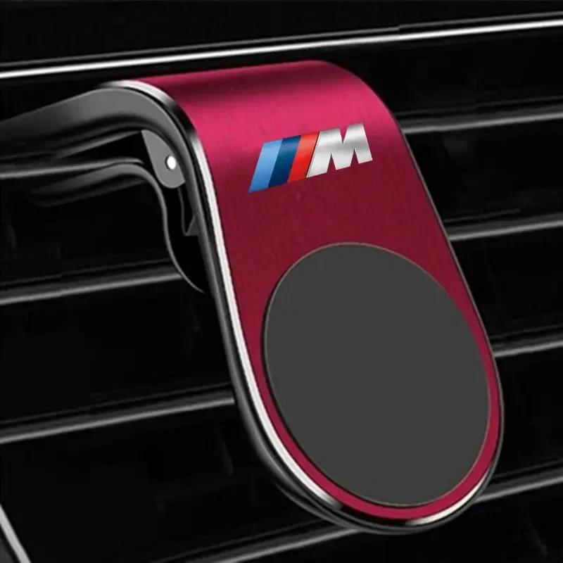 BAGF7 2026 Car Sticker Magnetic Car Logo Universal Mobile Phone Holder For Bmw M Performance X1 X3 X4 X5 E87 F20 E36 E46 E90 E39 F10 F