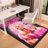 Nicki Minaj Printed Absorbent Washable Carpet, Non-Slip Bathroom Mats, Kitchen Rugs, Yoga Mat,Living Room Entrance, Camping Picnic Rugs
