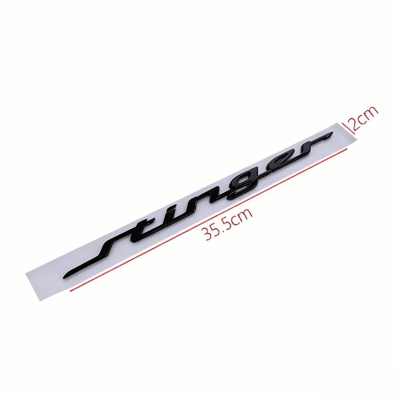 GTline stinger E Frontlogo Heckaufkleber für GT LINE Logo