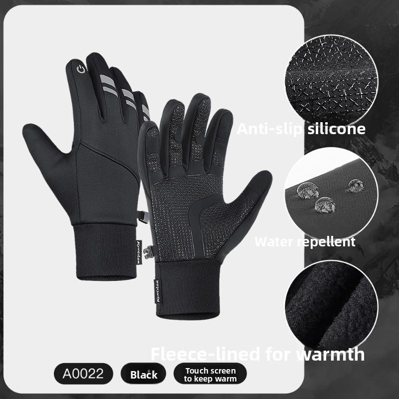 Waterproof Windproof Motorcycle Touch Screen Cycling Gloves for Men Women Winter Outdoor Sports Keep Warm Luvas for Men & Women