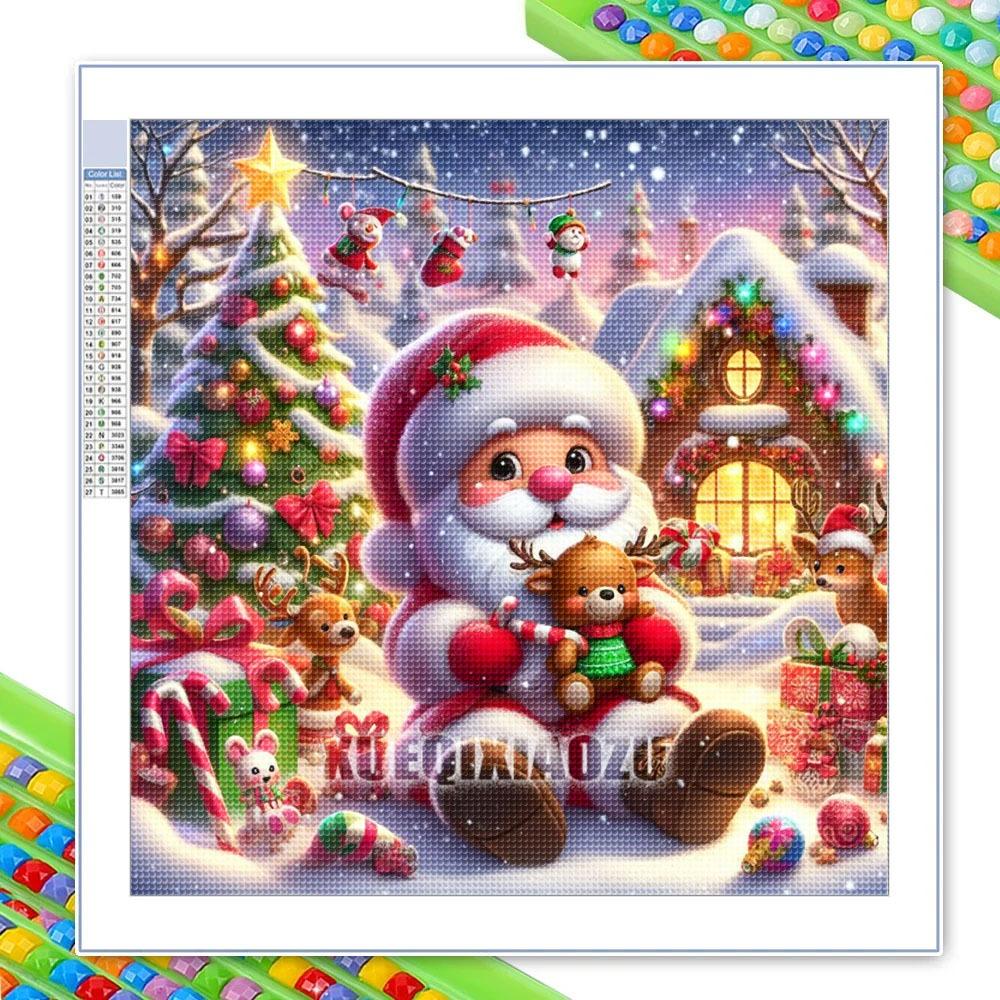Santa Claus Diamond Painting New Arrivals 5D Diy Diamond Mosaic Snowman Cross Stitch Kits Cartoon Christmas Gift Wall Decor Art