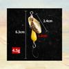 Inline Paku Paku Spinner, Designed Specifically for Stream Fish, Mountain