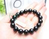 Amulet To Ward Off Evil Japanese Kokoro Prayer Black Crystal 12 New Good Luck Feng Prayer Prayer for Bracelets Identification Certificate Spirits,