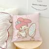 Cartoon Cute Art Pink Kawaii My M-Melody Sro Comfort Soft Hogar Pillowcase For Sofa Living Room Bed Home Decor Protective Covers