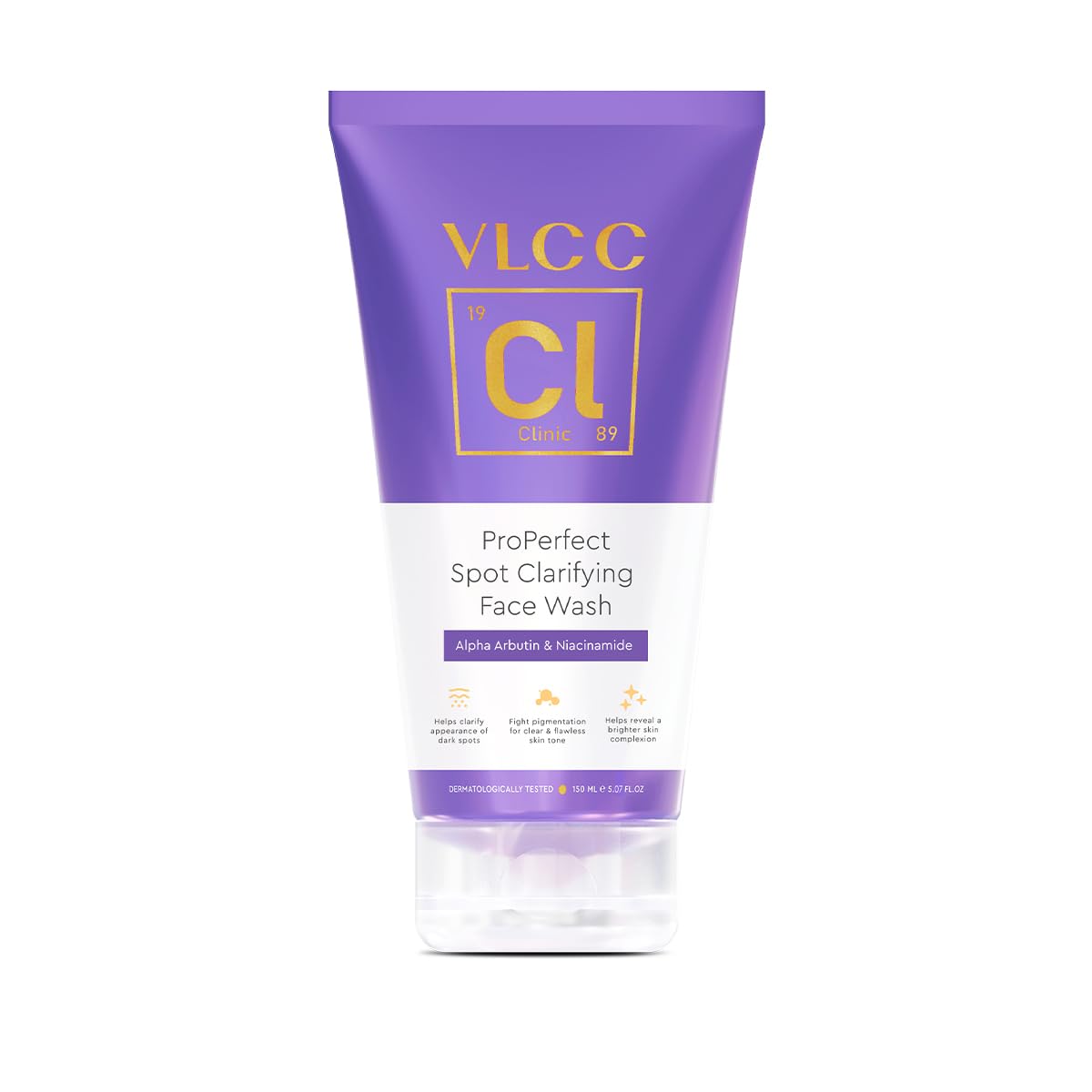 

VLCC Clinic ProPerfect Spot Clarifying Face Wash 150 ml Pack | Fade Dark Spots & Even Skin Tone