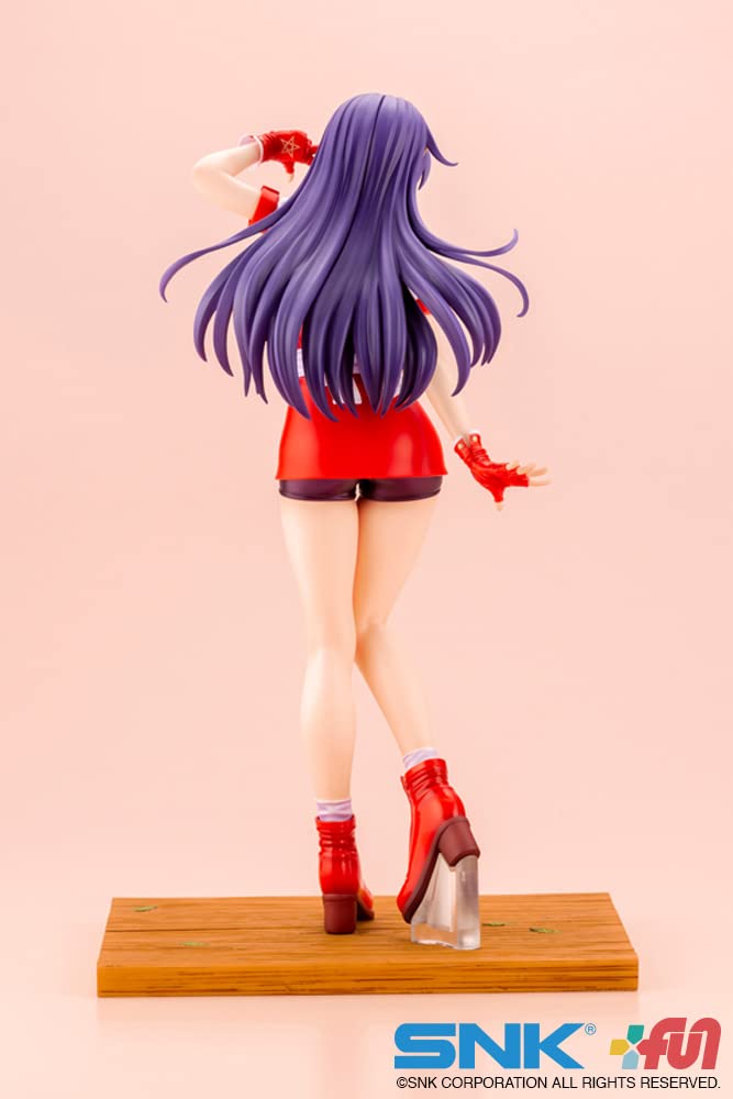 BISHOUJO SNK Bishoujo Athena Asamiya KING OF FIGHTERS Scale PVC Painted Finished Figure SV314 -THE '98-1/7