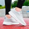 Summer large size sports shoes mesh casual cushioning running shoes student men's wide head travel shoes men's and women's