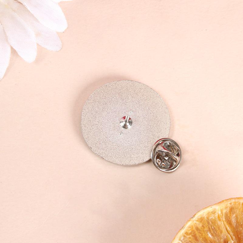 Halloween Cute Grim Reaper Pumpkin Head Brooch - Cartoon Scythe Metal Badge Accessories