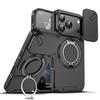 360°Ring Stand Holder Magnet Phone Case For iPhone 17 Air 16e 15 14 13 12 11 Pro Max Plus Shockproof Slide Camera Protecto Cover