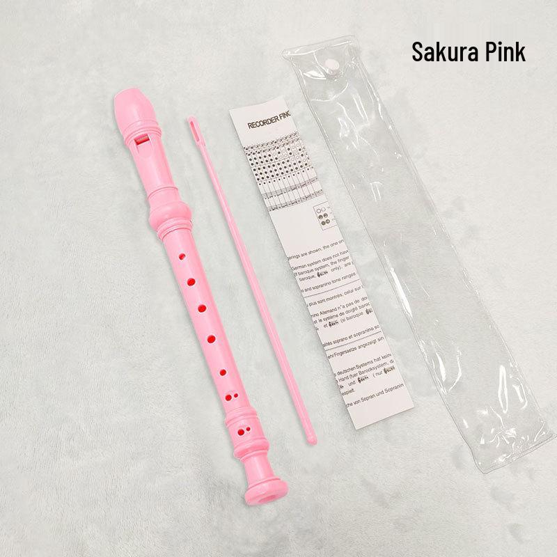 Swan 8-Hole Soprano German-Style ABS Flute - Beginner Student Wind Instrument.