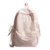 Striped Backpack, Student Schoolbag, Commuter Large-capacity Backpack