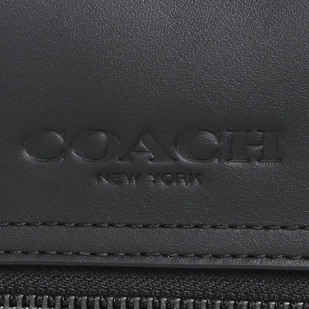 Bolsa de ombro Signature Preta 4009 QBBK [Coach] Masculina [Item]