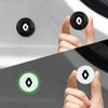 Silicone Car Logo Door Trunk Shock Absorber Sticker Gaskets Pads For Renault Megane 2 3 Clio Scenic Duster Kaptur Captur Logan Z555