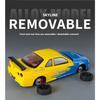 1/18 Nissan R34 GTR Oversized Collectible Ornaments  Alloy Die-cast GTR Car Model Tires Detachable DIY Racing Model Boy Gift