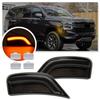 Fender Side Marker Light Turn Signal Lights for 2021 2022 2023 2024 GMC Yukon XL Chevrolet Tahoe Suburban Escalade ESV