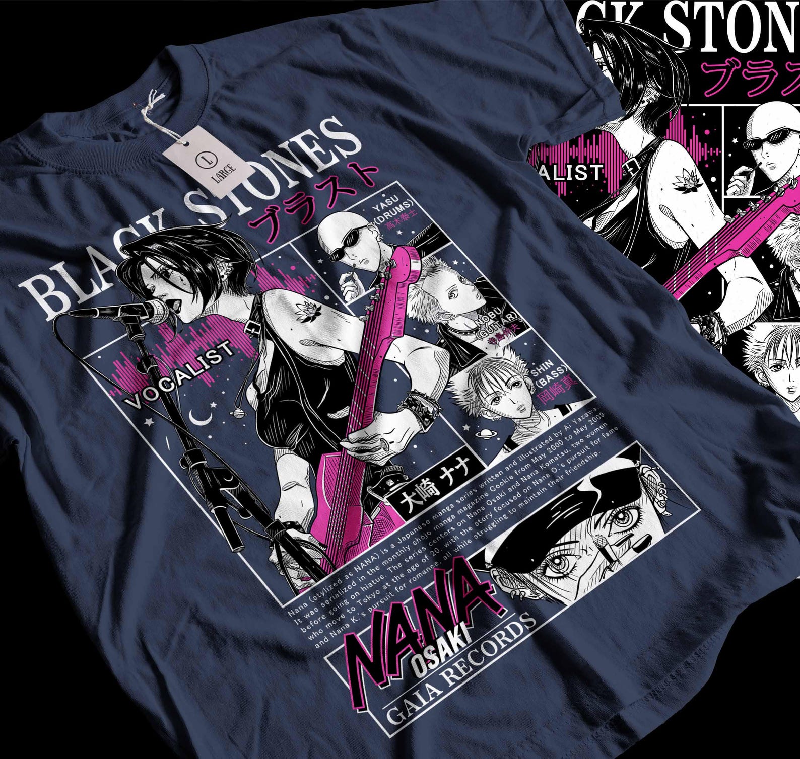 Nana Anime Merch | Nana Anime Shirt | Nana Osaki Manga L