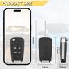 Key Fob for 14-19 Buick Encore/ 11-17 Regal/ 12-17 Verano/ 10-19 Chevy Equinox Camaro/ 11-16 Cruze Malibu/ 14-19 Impala/ 12-17 Sonic Keyless, 2Pcs