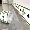 Adesivo de Linha de Base Autoadesivo 10cm*10m Azulejo Rodapé Moldura de Banheiro Adesivo Decorativo