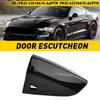 2015- For Ford Mustang Black US Driver Door Handle Key Cap Cover Bezel