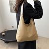 Fashionable Everyday Tote Bag For Women Spacious And Stylish Pu Bag Available In Black Khaki Brown