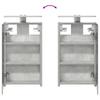 Bathroom Cabinet Set 3 Pcs 80 X 10.5 X 50 Cm Particleboard