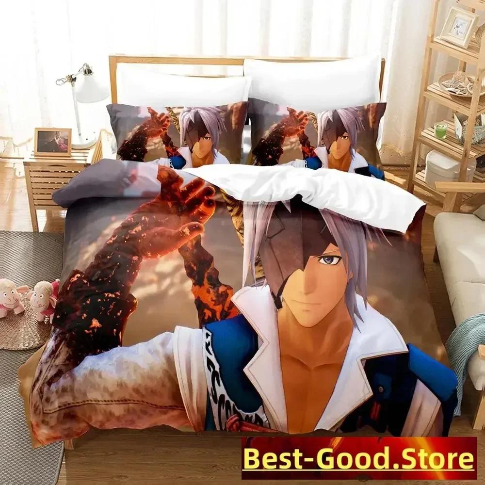 New Tales Of Arise Bedding Set Duvet Cover Sheet Printed Bed Set Pillowcase Bed Full Queen King Size Comforter Bedroom