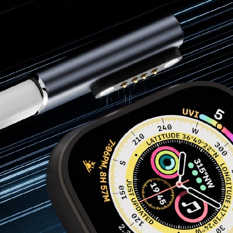 Lightweight Magnetic Charging Adapter Converter Type C Interfaces Easy Efficient Connection for Kids Children Smartwatch