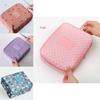 Chic Floral Nylon Zipper Women Makeup Bag And Stylish Cosmetic Case Organizer