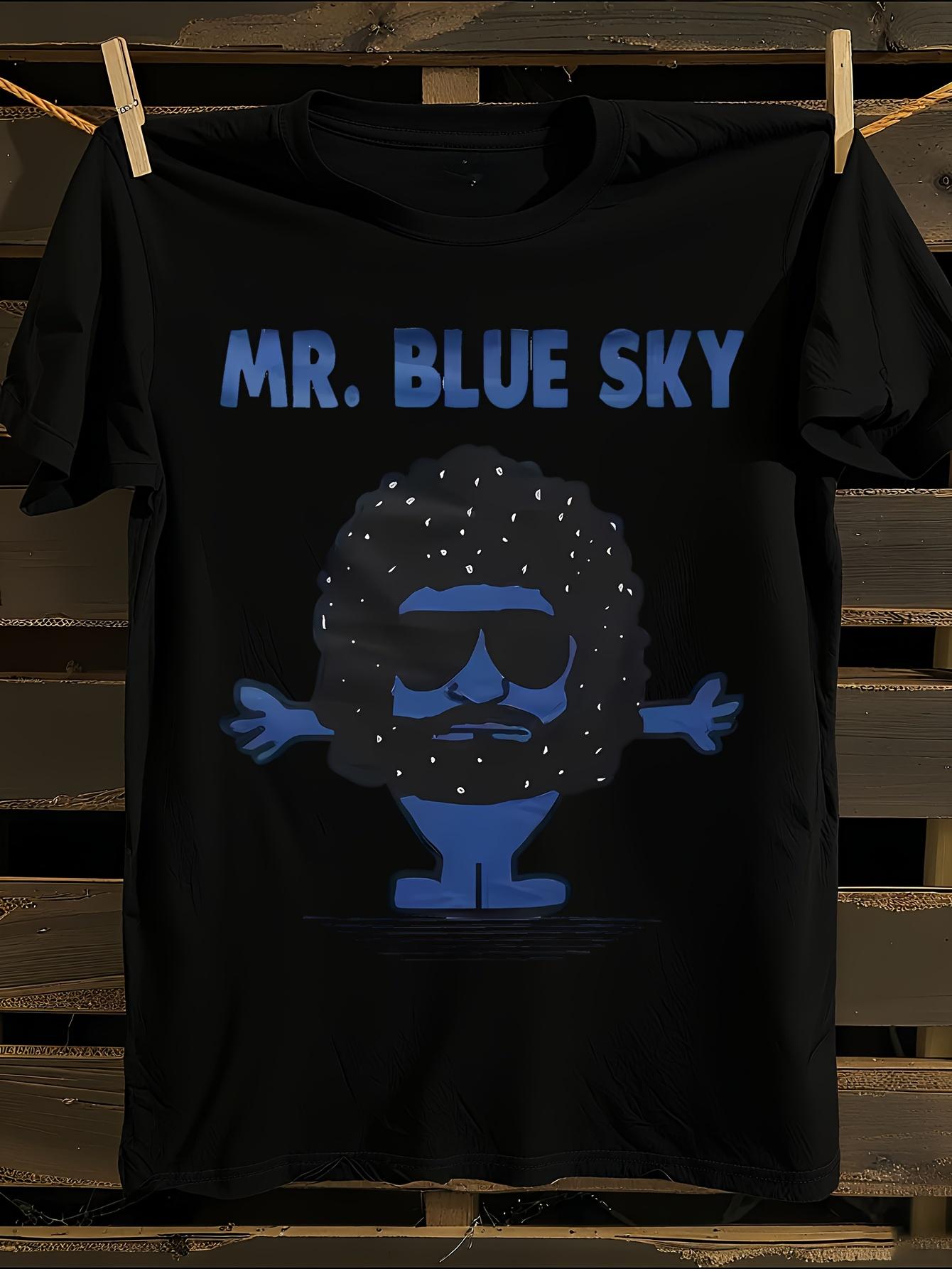 MR BLUE SKY Elegant Short Sleeve Tshirt S
