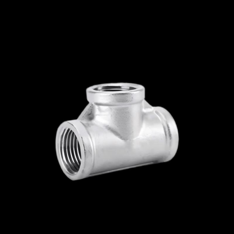 304 Stainless Steel Internal Thread Tee Pipe Fitting