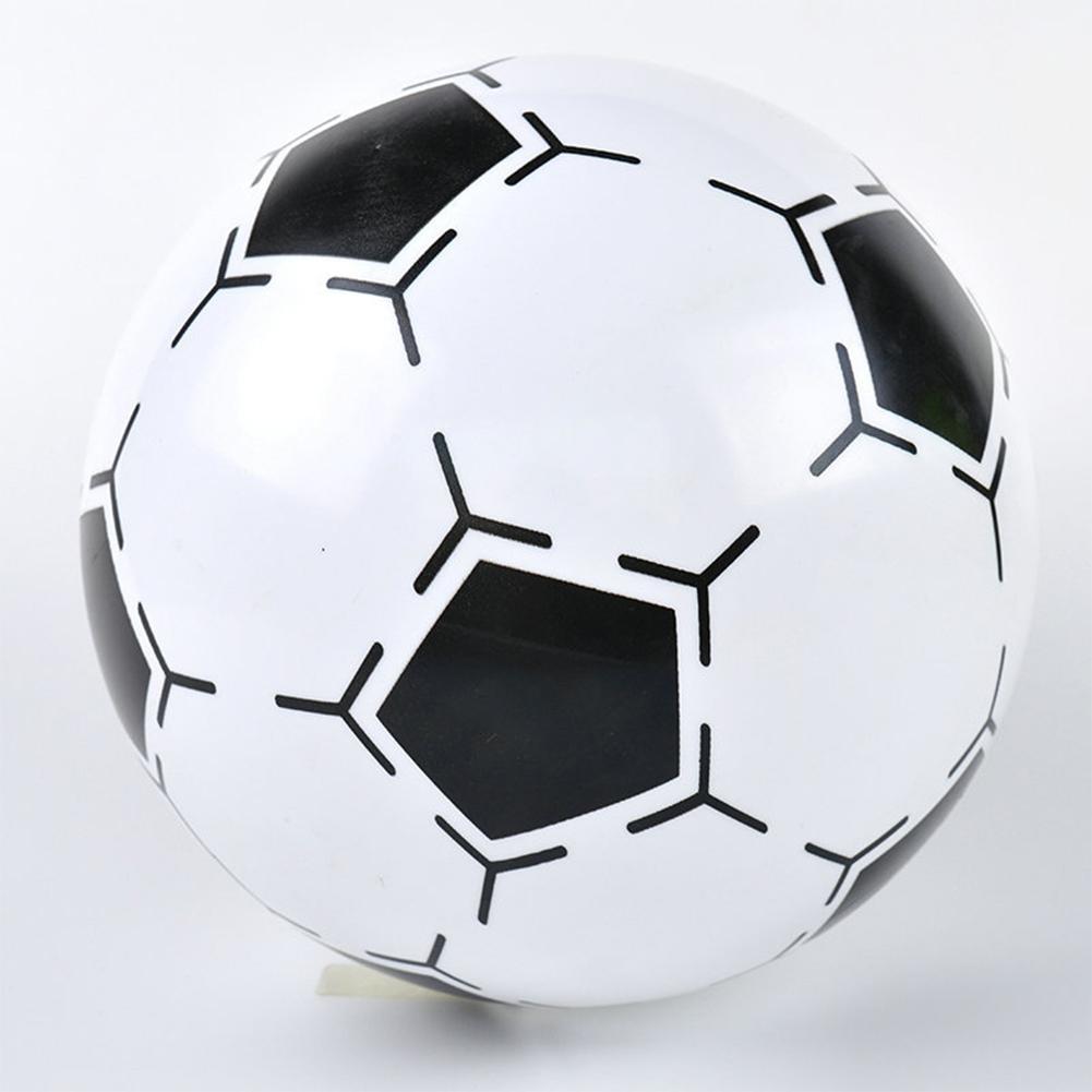 9 Inch Children Inflatable PVC Soccer Ball Toy Football Shape Bouncing Ball Gift for Kids Random Color