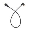 DOONJIEY Right Angle to Male AV HDMI-compatible Male Converter Adapter Cable Cord