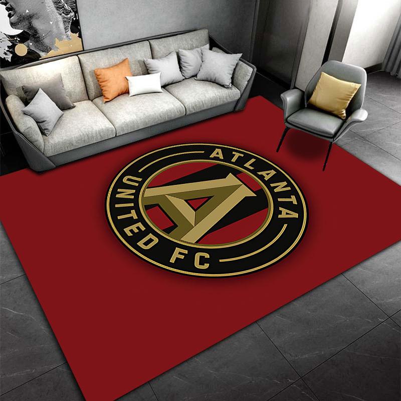 Atlanta United FC Logo Carpet Suitable As a Non-slip Mat for the Living Room or Bedroom Sofa