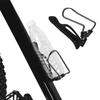 Aluminiumlegierung Verstellbarer Fahrrad-Wasserflaschenhalter Radfahren Fahrrad Fahrrad Halter Zubehör Schwarz