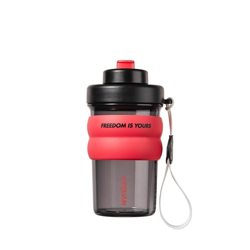 

With Tea Screen Straight Drink Cup 500/630ML Tabletop Cup Fashion Water Cup Sports 500ML-Rose&Black