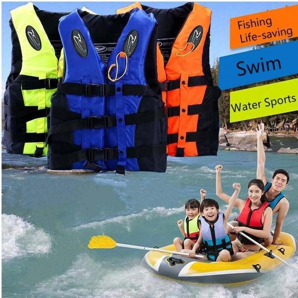 Polyester Jacket Life Universal Swimming Boating Oxford Cloth Tools Outdoor