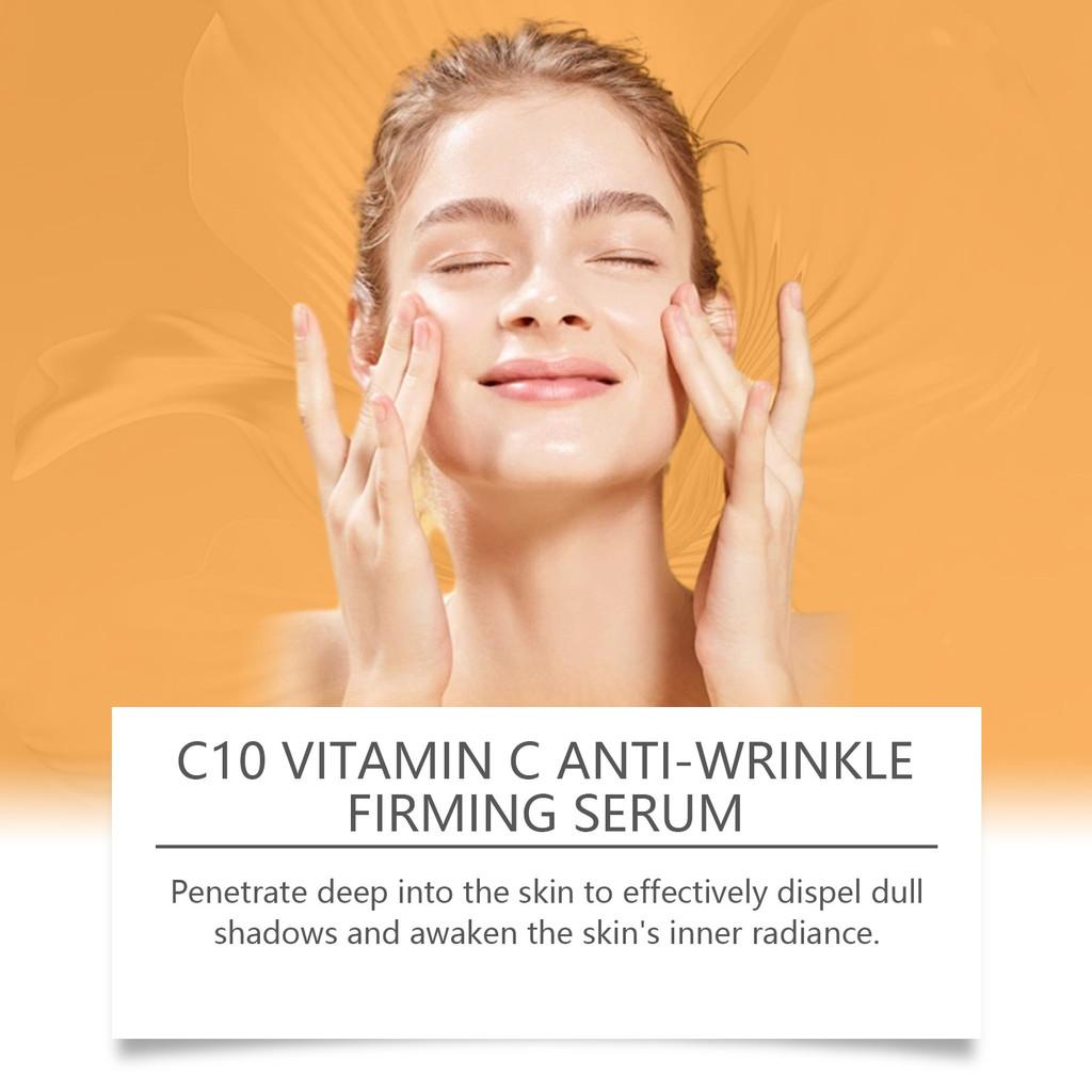 Jaysuing C10 Facial Care Essence Hydrating Moisturizing Brightening And Firming Serum 30ml