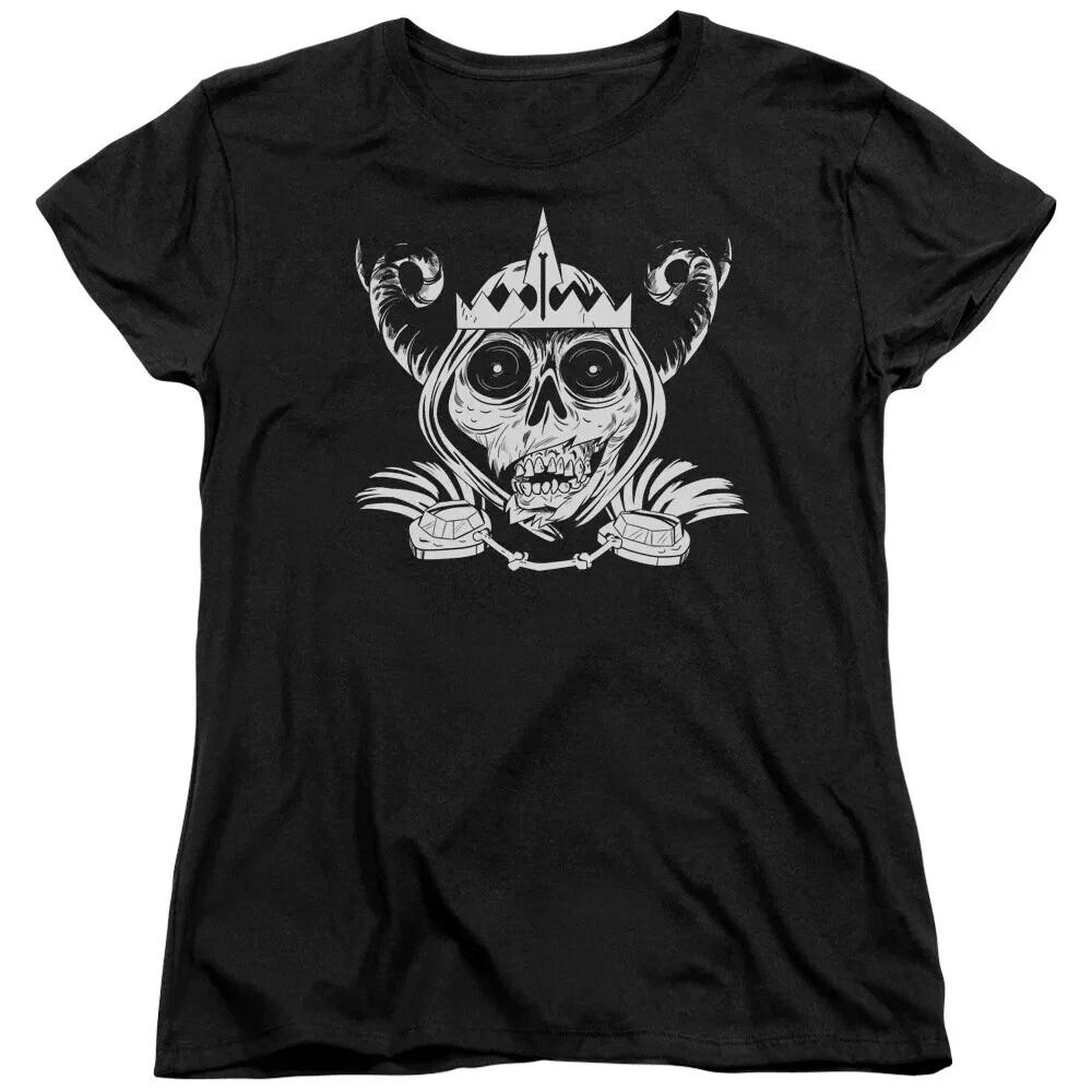 Adventure Time  Skull Face  Women s T-Shirt XL