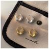 Versatile Chunky Hoop Earrings Simple Ear Pendant Vintage Drop Earrings  Women